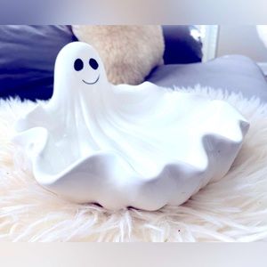 COPY - Vintage Ghost Candy Dish Iridescent